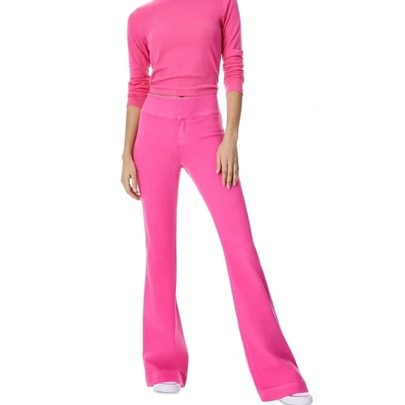Alice And Olivia Flare Leg Jeans